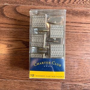 NWT {Charter Club} Shower Hooks